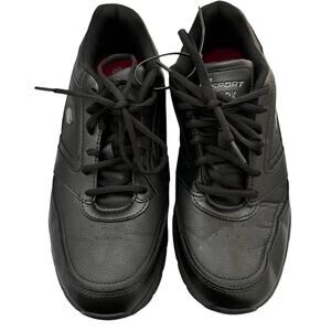 NWOT Skechers S Sport Mens Brise Slip Resistant Sneakers - Black - Size 10